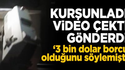 Güzellik salonunu kurşunladı, video çekti ve eski sevgilisine gönderdi