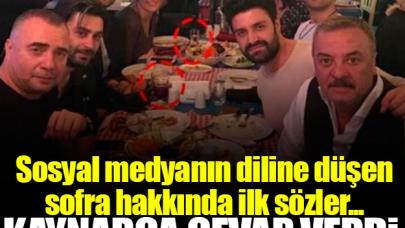 Sosyal medyanın diline düşen sofra hakkında Oktay Kaynarca'dan ilk sözler