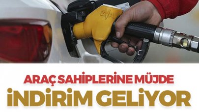 Benzin ve motorine indirim geliyor!