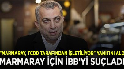 Metin Külünk, işletmesi TCDD'de olan Marmaray için İBB'ye tepki gösterdi