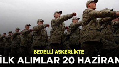 Bedelli askerlikte terhisler 31 Mayıs'ta başlayacak