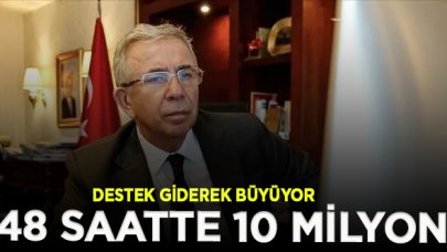 Mansur Yavaş'ın kampanyasında destek giderek büyüyor