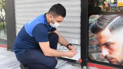 Bahçelievler'de berber polisi görünce kaçtı