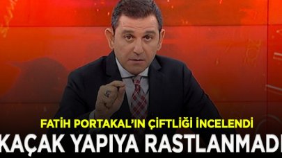 Fatih Portakal'ın çiftliğinde kaçak yapı incelemesi