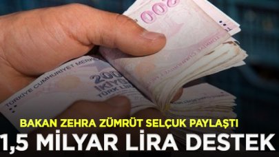 İhtiyaç sahiplerine 11,5 milyar lira destek sağlandı