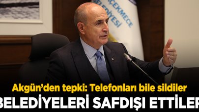 Hasan Akgün: Belediyeleri saf dışı ettiler!