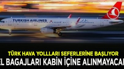 THY: İç hat seferleri 4 Haziran, dış hat seferleri 10 Haziran'da başlıyor