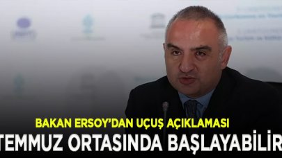 Bakan Ersoy: Rusya ile uçuşların temmuz ortasında yeniden başlamasını umuyorum