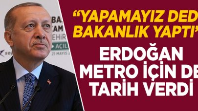 'Yapamayız' dedi bakanlık yaptı!