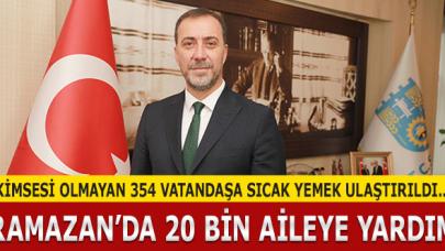 Silivri'de Ramazan ayında 20 bin aileye gıda desteği sağlandı