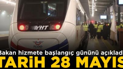 Hızlı tren seferleri başlıyor