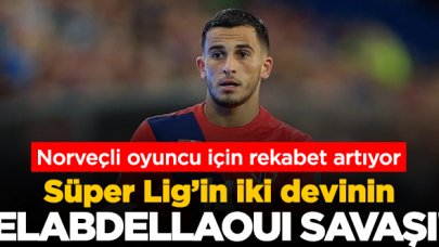 Süper Lig'de Omar Elabdellaoui savaşı! Galatasaray ve Trabzonspor...