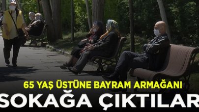 65 yaş ve üstü bayramın birinci günü verilen izinle sokağa çıktı