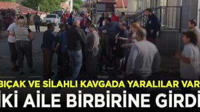 Arnavutköy'de iki aile arasında bıçak ve silahlı kavga: 4 yaralı