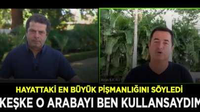 Acun Ilıcalı, en büyük pişmanlığını Cüneyt Özdemir'e açıkladı