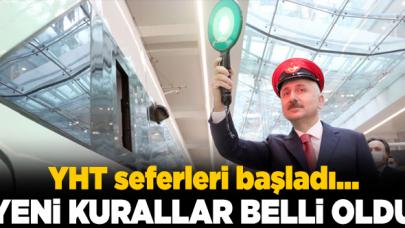 Yüksek Hızlı Tren seferleri yeniden başladı! İşte yeni kurallar...