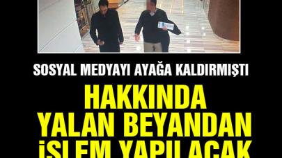 Sosyal medyayı ayağa kaldıran Burak Mengü hakkında yalan beyandan işlem