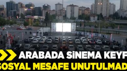 Araçta sinema keyfi!