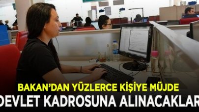 Gençlere müjde! Yüzlerce kişi devlet kadrosuna alınacak