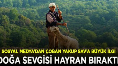 Çoban Yakup Sav'ın kendine has üslubu sosyal medyada ilgi gördü