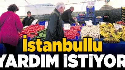 İstanbullu yardım istiyor