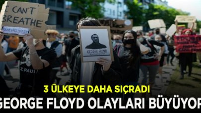 George Floyd için polis şiddeti karşıtı protestolar sürüyor!