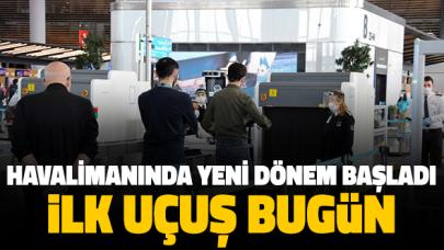 Uçak seferleri başlıyor