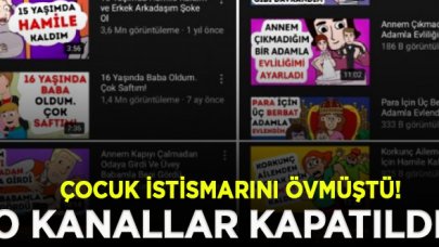 Çocuk istismarını öven YouTube kanalları kapatıldı