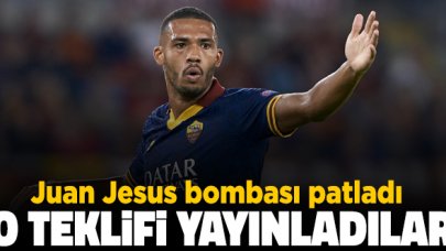 Fenerbahçe'nin Juan Jesus teklifi ortaya çıktı! İtalyanlar yayınladı