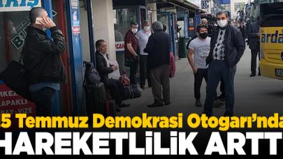 15 Temmuz Demokrasi Otogarı'nda yoğunluk arttı