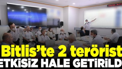 Bitlis'te 2 terörist etkisiz hale getirildi