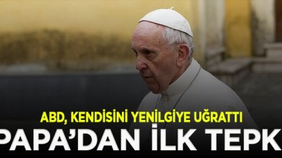 Papa Francis: Kimse ırkçılığa göz yummalı