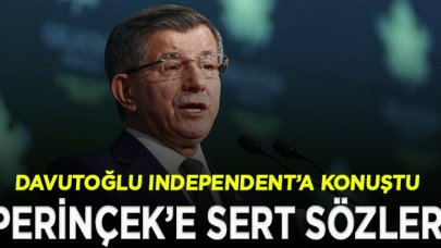 Davutoğlu: Erdoğan, Doğu Perinçek'e 'Sen kimsin?' diyemiyor