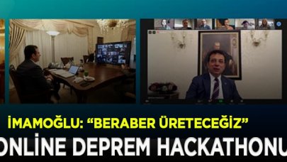 Deprem Hackathonu Yarışması online düzenlendi