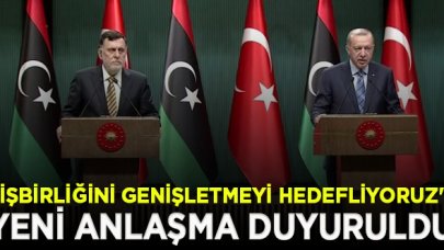 Erdoğan ve Serrac'dan mesaj: İşbirliğimizi ilerletmeyi hedefliyoruz