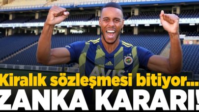 Fenerbahçe Zanka kararını verdi