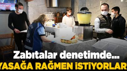 Yasağa rağmen cam bardak istiyorlar!