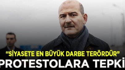 Bakan Soylu:  Siyasete en büyük darbe terördür