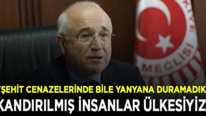 Cemil Çiçek' ten 'Ak Parti' değerlendirmesi: Siyaseten ve dinen kandırılmış insanlar ülkesiyiz