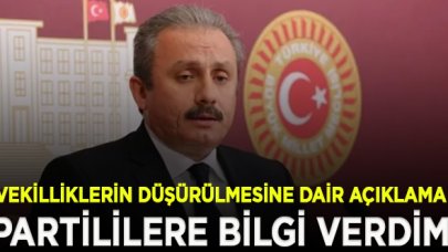 Meclis Başkanı Şentop'tan açıklama: Genel kurul toplanmadan önce partililere bilgi verdim