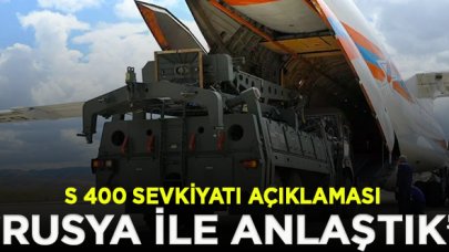 Savunma Sanayii Başkanı Demir: S-400'lerin ikinci etap sevkiyatı için Rusya ile anlaştık