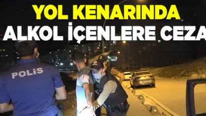 Esenyurt'ta alkol ve nargile içen 38 kişiye ceza