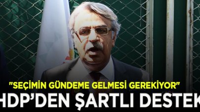 HDP'den seçim ittifakı açıklaması