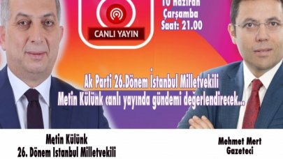 Metin Külünk canlı yayında Mehmet Mert'in konuğu