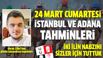 24 Mart 2018 Cumartesi İstanbul ve Adana At Yarışı Tahminleri - Altılı Ganyan Bülteni