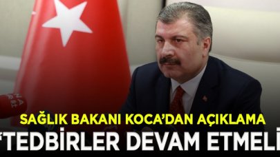 Bakan Koca: Büyük bir sınav verdik, şimdi bu sınavın finaline hazırlanmalıyız