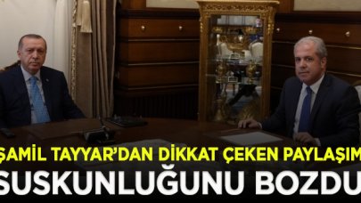 AK Parti'deki görevinden istifa eden Şamil Tayyar'dan dikkat çeken paylaşım