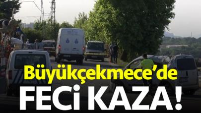 Büyükçekmece'de feci kaza: 1 ölü