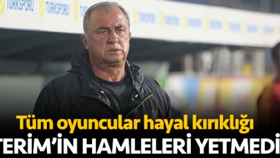 Galatasaray'ın yedek kulübesi hayal kırıklığı!