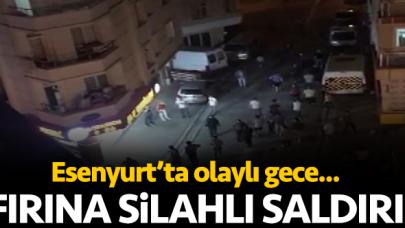 Esenyurt'ta fırına silahlı saldırı!